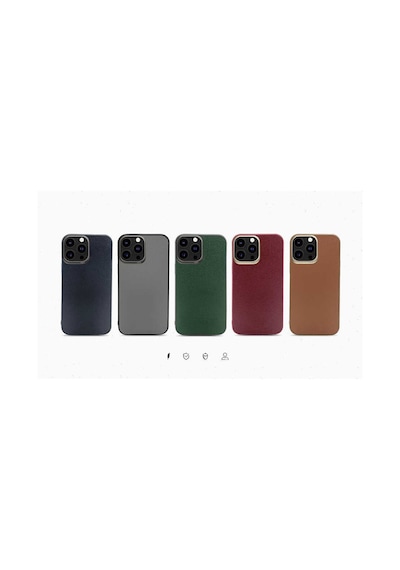 Kajsa Apple Uyumlu iPhone 13 Pro Max Kılıf Kajsa Luxe Collection Hakiki Deri Kapak ZORE-219816