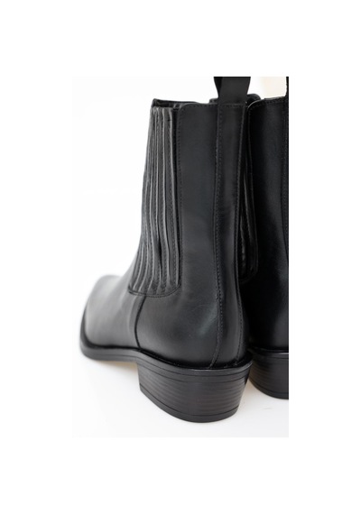 Siyah Chelsea Western Bot 122602 Siyah