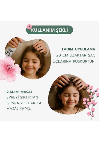 Durulanmayan Saç Bakım Spreyi 100ml