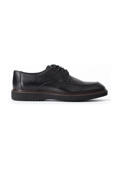 Black Bambi Klasik Ayakkabı Erkek Ka-26y-c4644 John May Casual Shoe Siyah
