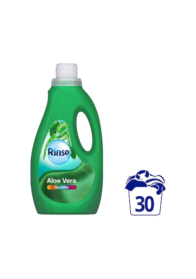 Rinso Sıvı Çamaşır Deterjanı Komple Bakım Serisi Aloe Vera Renkliler Için 1.5 L X1 Diğer