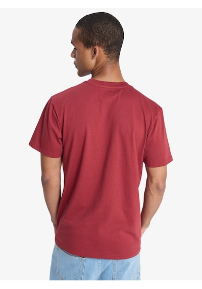 Quiksilver Quıksılver Ev Mını Logo Erkek Burnt Russet - Solid T-shırt Eqyzt08181-rqz0 Kiremit
