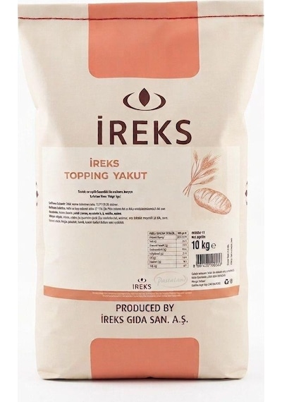 İreks Topping Yakut - Ekmek Ve Küçük Ekmekler İçin Süsleme Karışımı 10 Kg