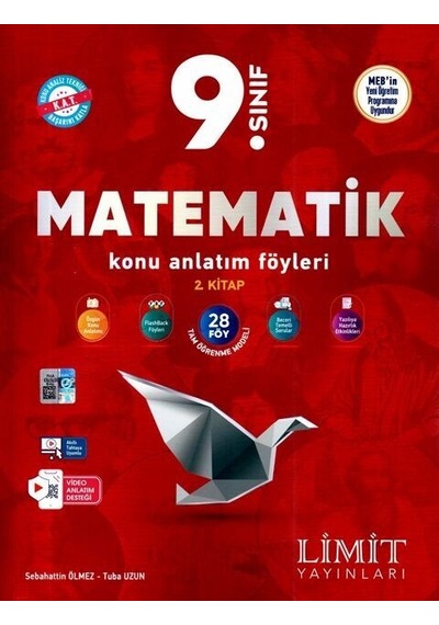 Limit Yayınları 9. Sınıf Matematik Konu Anlatım Föyleri 2. Kitap