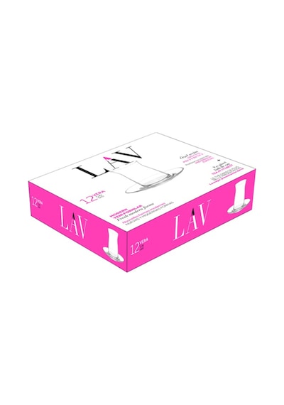 Lav Vera Cam Çay Seti 6 Kişilik 180 ml (6 Çay Bardağı, 6 Çay Tabağı)
