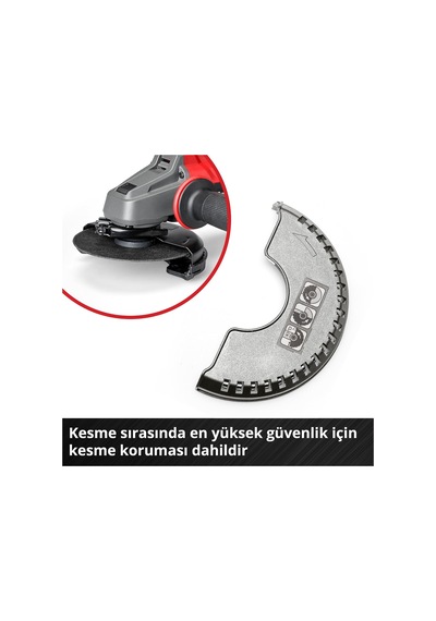 Professional Akülü Avuç Taşlama Makinesi Axxıo 18/125 4431140 Çok Renkli