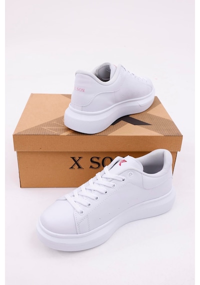3d Dijital Baskı Kadın Beyaz- Mavi Gül Desenli Sneaker Beyaz-mavi