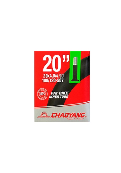 Chaoyang 20x4.0/4.9 Elektrikli Bisiklet İç Lastik Av48 Motor Sibop