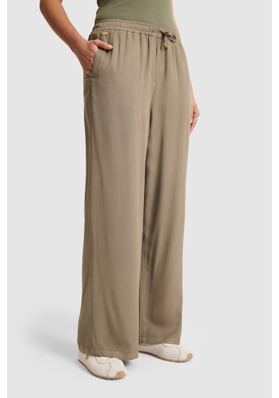 U.s. Polo Assn. Kadın Haki Pantolon Kanvas-chino 50325543-vr027