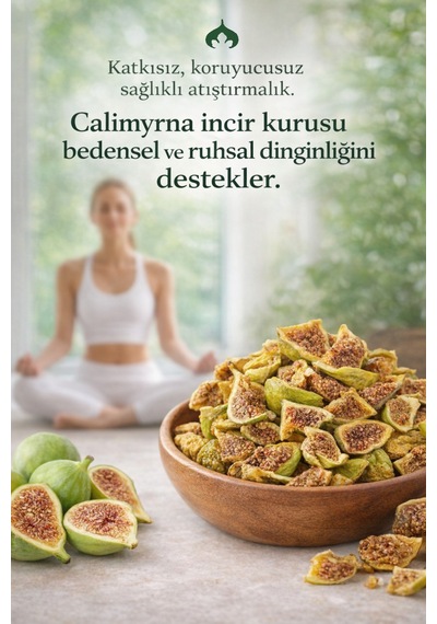 %100 Natural Katkısız Koruyucusuz, Air-dried İncir Cipsi 100 G Özel Form