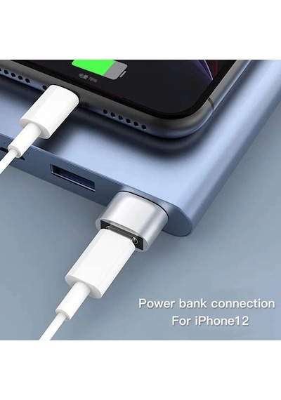 Divex Type-c Dişi Usb3.0 Erkek Otg Adaptör Çevirici Gri Dc-178