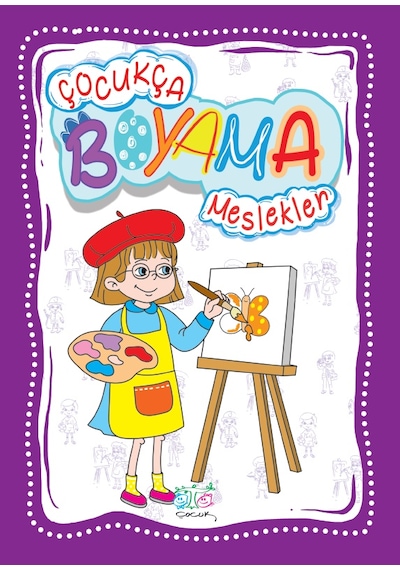 Çocukça Boyama Seti 10 Kitap