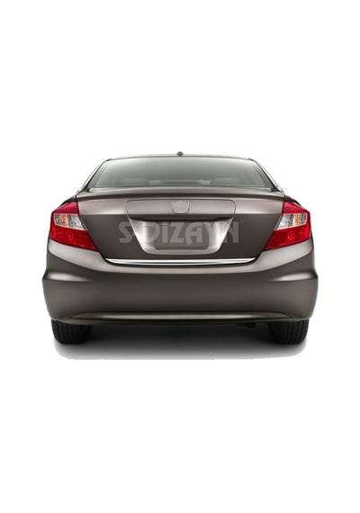 Honda Cıvıc Krom Alt Bagaj Çıtası 2012-2016 P. Çelik N11.6035