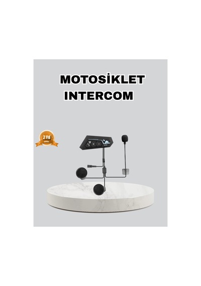Motosiklet Kaskı İçin Bluetooth Kulaklık Kablosuz Mikrofonlu Gürültü Azal - Hs08376525-9