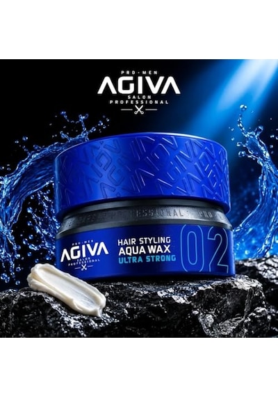 Wax 155ml 02 Ultra Strong Mavi