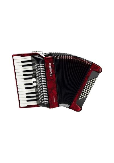Hohner Bravo II 60 Akordeon (Kırmızı)