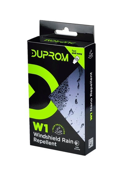 Duprom W1 Nano Yağmur Kaydırıcı - Pratik Kullanım - 1 Yıl Koruma