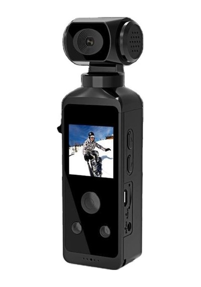 Çeşithane Mini Aksiyon Kamera 4k Wifi Su Geçirmez Anti Shake Taşınabilir Spor Kamera Siyah