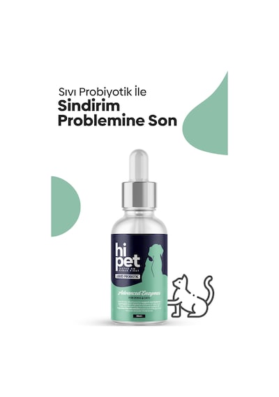 Hipet Sıvı Probiyotik Kedi Probiyotik 50 ML