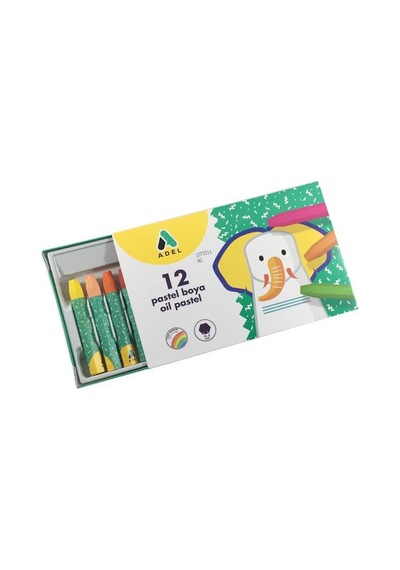 Adel 12'Li Pastel Boya Seti