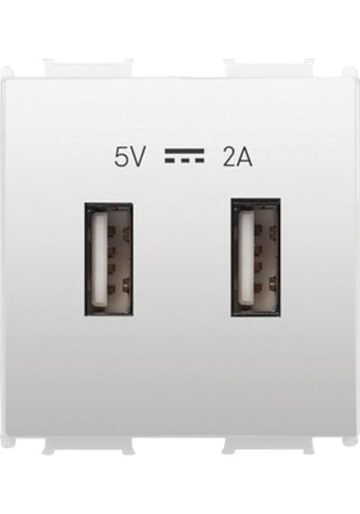 Viko Panasonic Thea Modüler Opak Beyaz Usb Şarj Prizi Alt+kapak 2m 5v-2a - Wvtt22314wh-tr