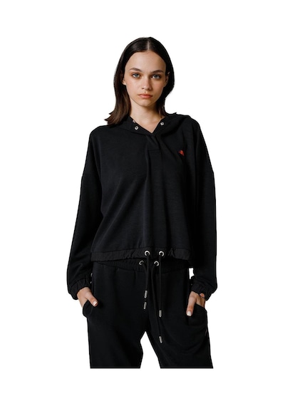 Ellesse Kadın Kapüşonlu Sweatshirt - Ef209-1-10253 Siyah