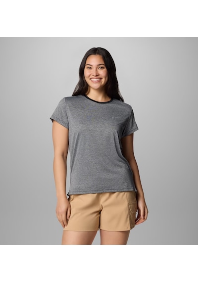 Columbia Al3349 Bluevista Hill Ss Crew Kadın T-shirt 2119301010 Siyah