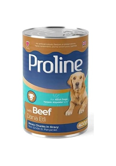 Proline Dana Etli Gravy Yetişkin Köpek Konservesi 400 Gr