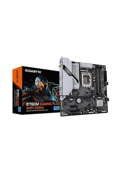 Gıgabyte B760m Gamıng Plus Wıfı6 Ddr4 Hdmı-dp Pcıe 4.0 1700p Matx