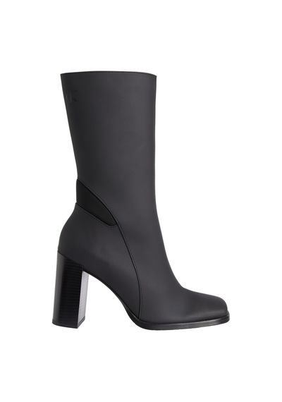 Calvin Klein Heel Zıp Boot Lth Wn Kadın Siyah Bot