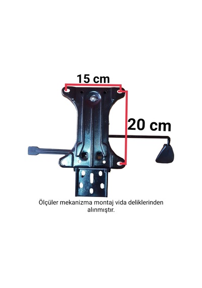 Turaofis Çift Kollu Kuyruklu Kısa Multitilt Mekanizma