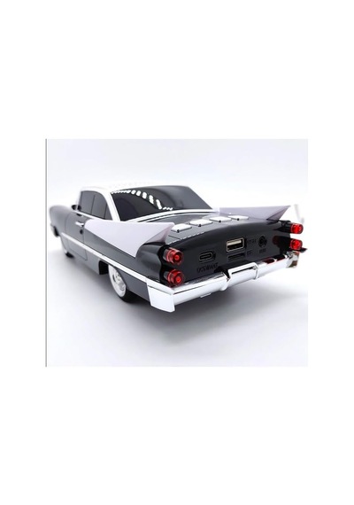 Araba Görünümlü Taşınabilir Bluetooth Hoparlör, Model Ws-1965, Kırmızı, Fm Radyo, Sd Kart, Usb, Mp3