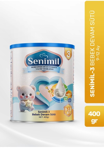 Senimil 3 Devam Sütü 400 G 1 Adet