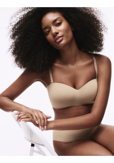 Marks & Spencer Balenli Straplez Sütyen T33002835 Bej