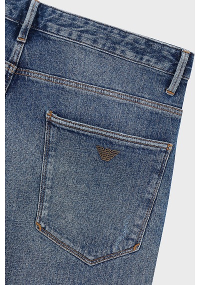 Emporio Armani Erkek Kot Pantolon Em000121 Af13281 Mb002 Lacivert Lacivert