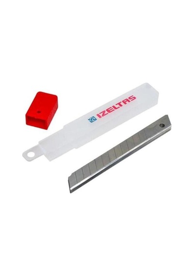 İzeltaş Pro Maket Bıçağı Dar Yedek Bıçak 9 Mm 10'lu 14000005089