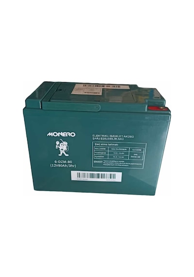 Akü 12 V 80ah Elektrikli Bisiklet Aküsü 223 121 174 Swan Monero