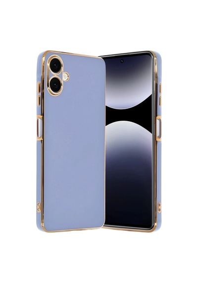 Newface - 782 - Samsung Galaxy Uyumlu A07 4g Volet Silikon - Kmrsfres - - Mavi