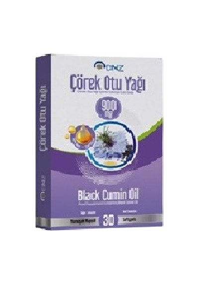 Dnz Çörek Otu Yağı 30 Soft Jel Kapsül