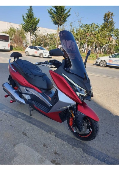 Motocam Ariic Chief 318 Ön Cam 2023-2026 Model 75cm Siyah Renkli 4mm Uzun
