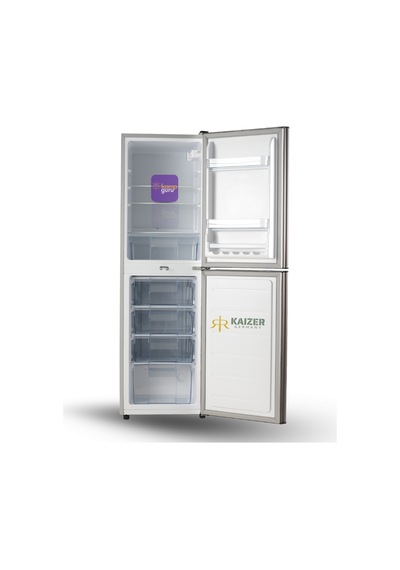 Kaizer Germany Çift Sistem 240 Buzdolabı Alttan Buzluk -antrasit 12 / 24 / 220 Volt