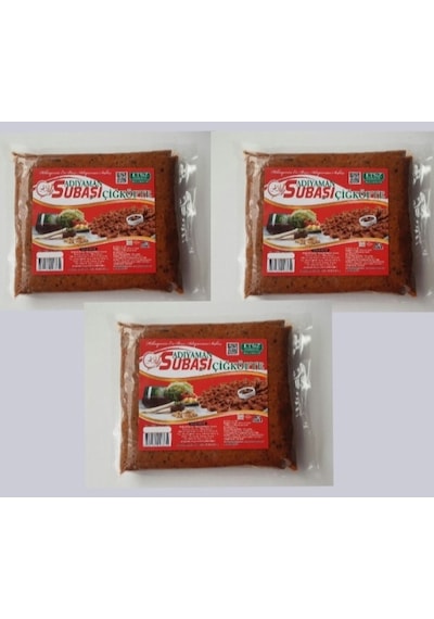 Subaşı Çiğköfte Vakumlu Çiğköfte 3 x 500 G