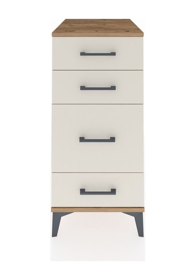Kronos Komodin 4 Çekmeceli 44x59x96 Çam-aytaşı Atlas Çam