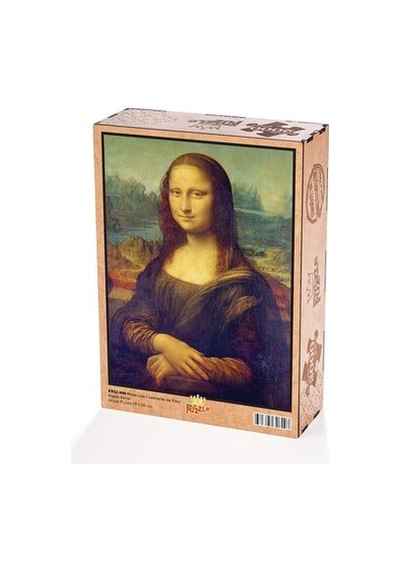 Mona Lisa Leonardo Da Vinci Ahşap Puzzle 2000 Parça