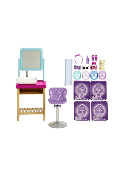 Barbie Işıltı Dolu Spa Günü Oyun Seti HCM82