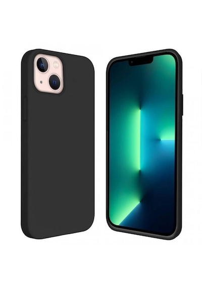 Abatech Apple Uyumlu iPhone 13 Mini Siyah Lansman Kılıf Siyah