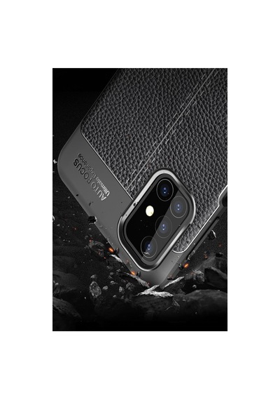 Samsung Galaxy  Uyumlu,  M31s Kılıf Auto Focus Kapak - Siyah