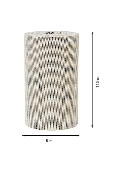 Bosch M480 115 Mm 220 Kum Cırtlı Rulo Elek Telli Ağ Zımpara 2608900790
