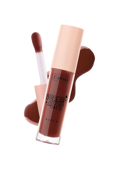 Callista I Care A Lot Lip Oil Nemlendirici Ve Parlatıcı Dudak Bakım Yağı - 60 Brownie Bite - Kahverengi 0