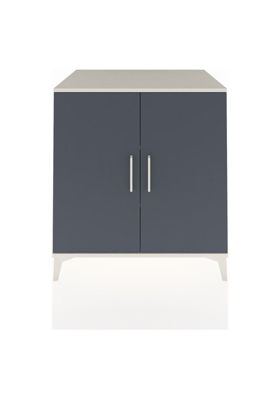 Kronos Şifonyer 2 Raflı 2 Kapaklı 88x59x96 Aytaşı-antrasit Aytaşı